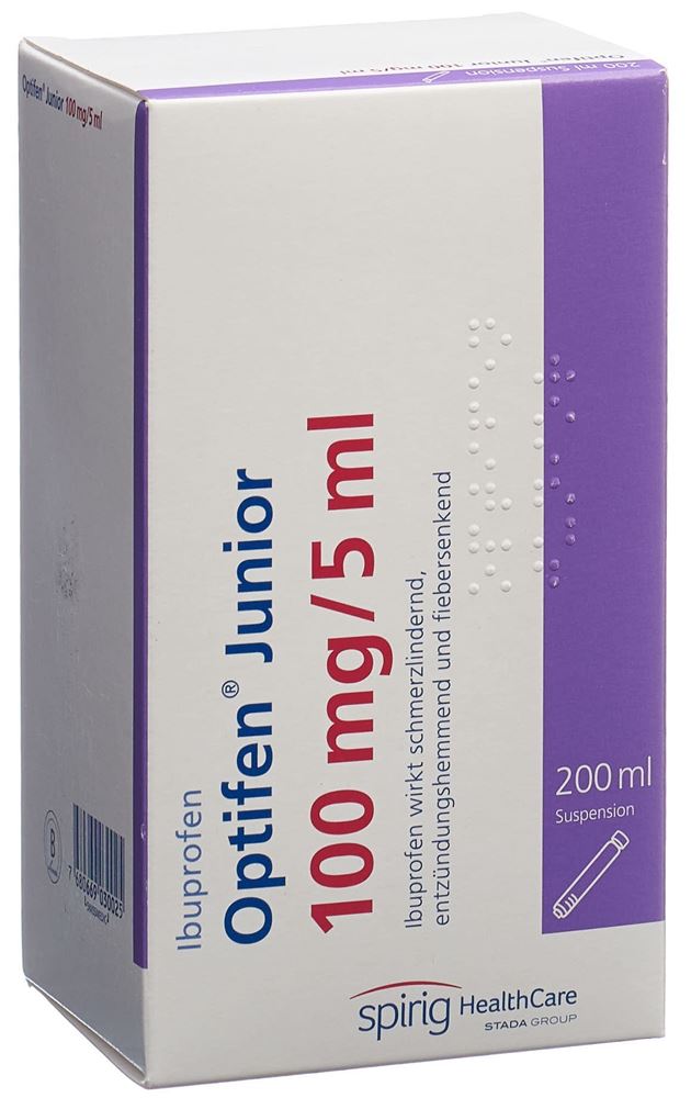 Optifen Junior, Suspension zum Einnehmen