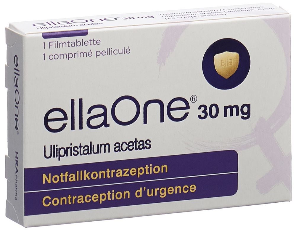 ellaOne 30 mg, Filmtablette