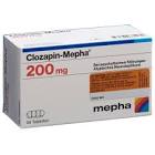 CLOZAPIN Mepha cpr 200 mg 50 pce