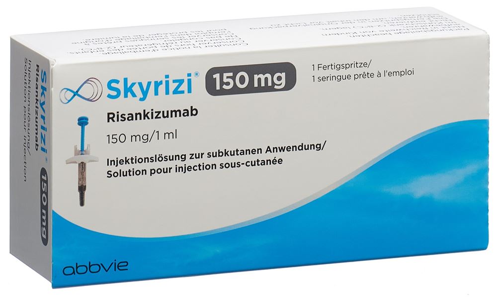 SKYRIZI Sol inj 150 mg/ml Ser prér, 1pce