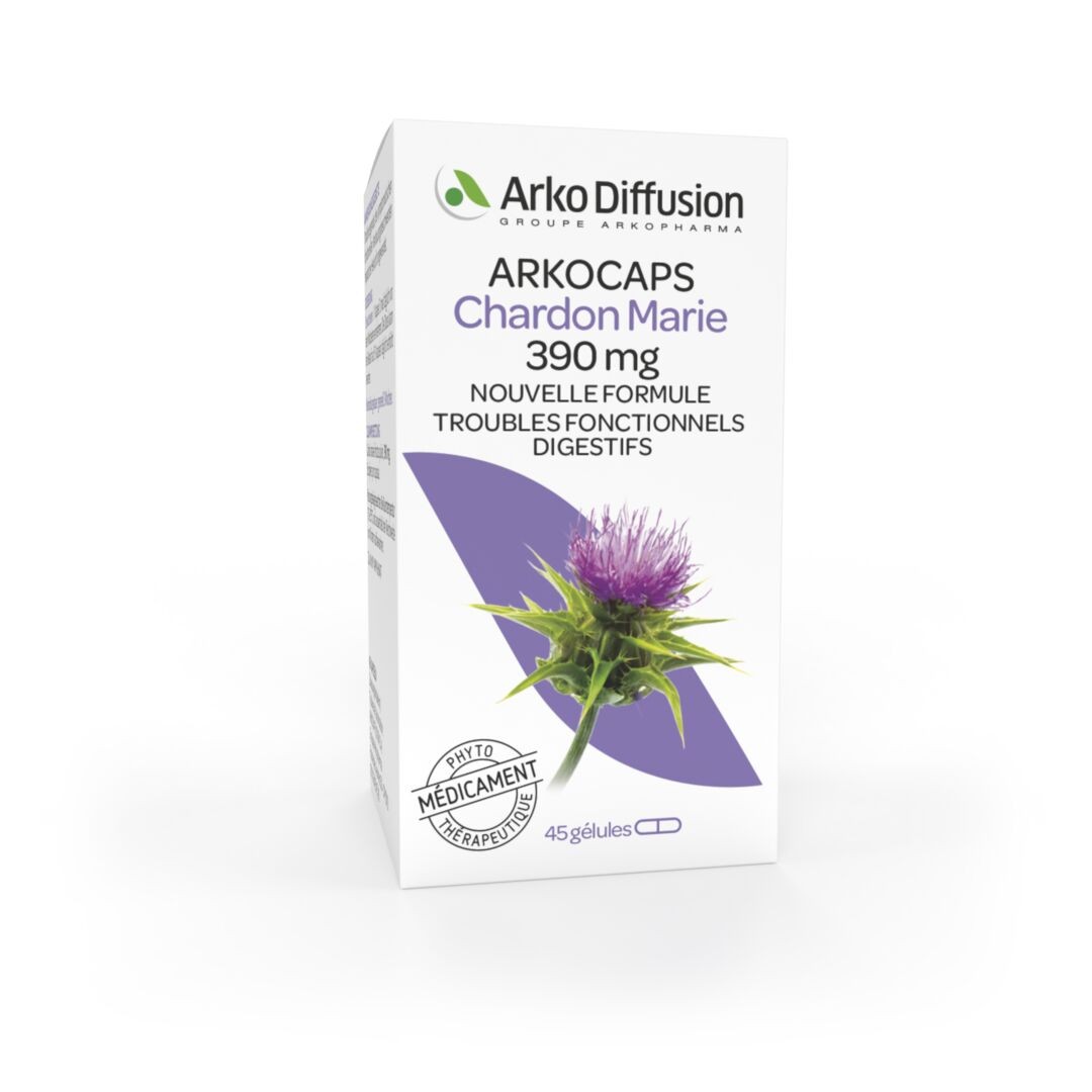 Arkocaps Chardon Marie 390 mg nouvelle formule, gélules