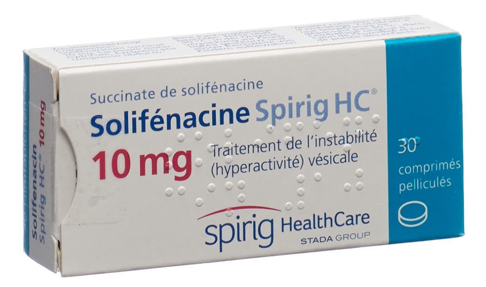 Solifenacin Spirig HC 10 mg, Filmtabletten