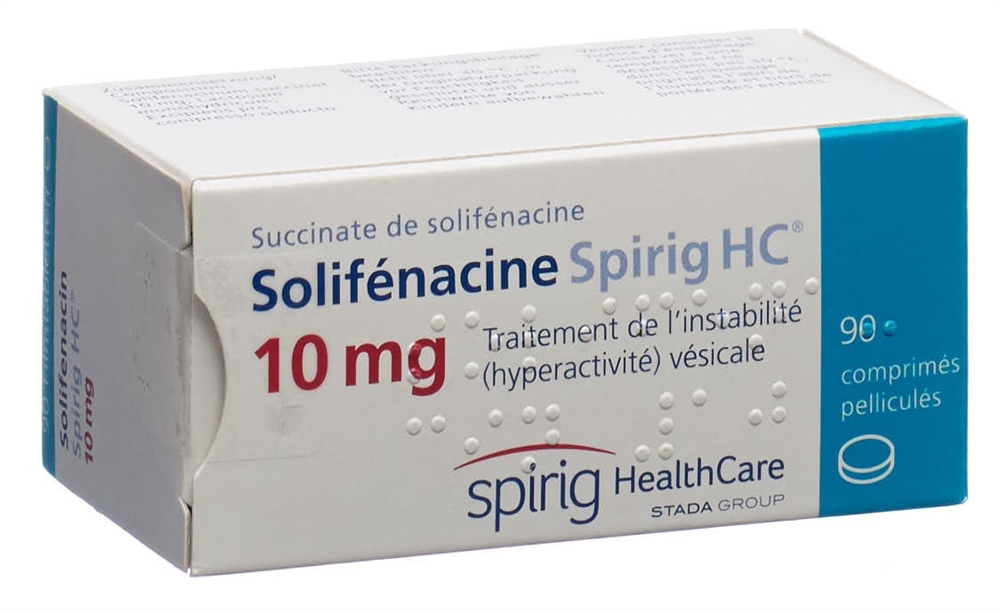 SOLIFENACINE Spirig HC cpr pell 10 mg 90 pce