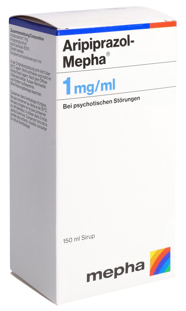 ARIPIPRAZOL Mepha sirop 1 mg/ml fl 150 ml