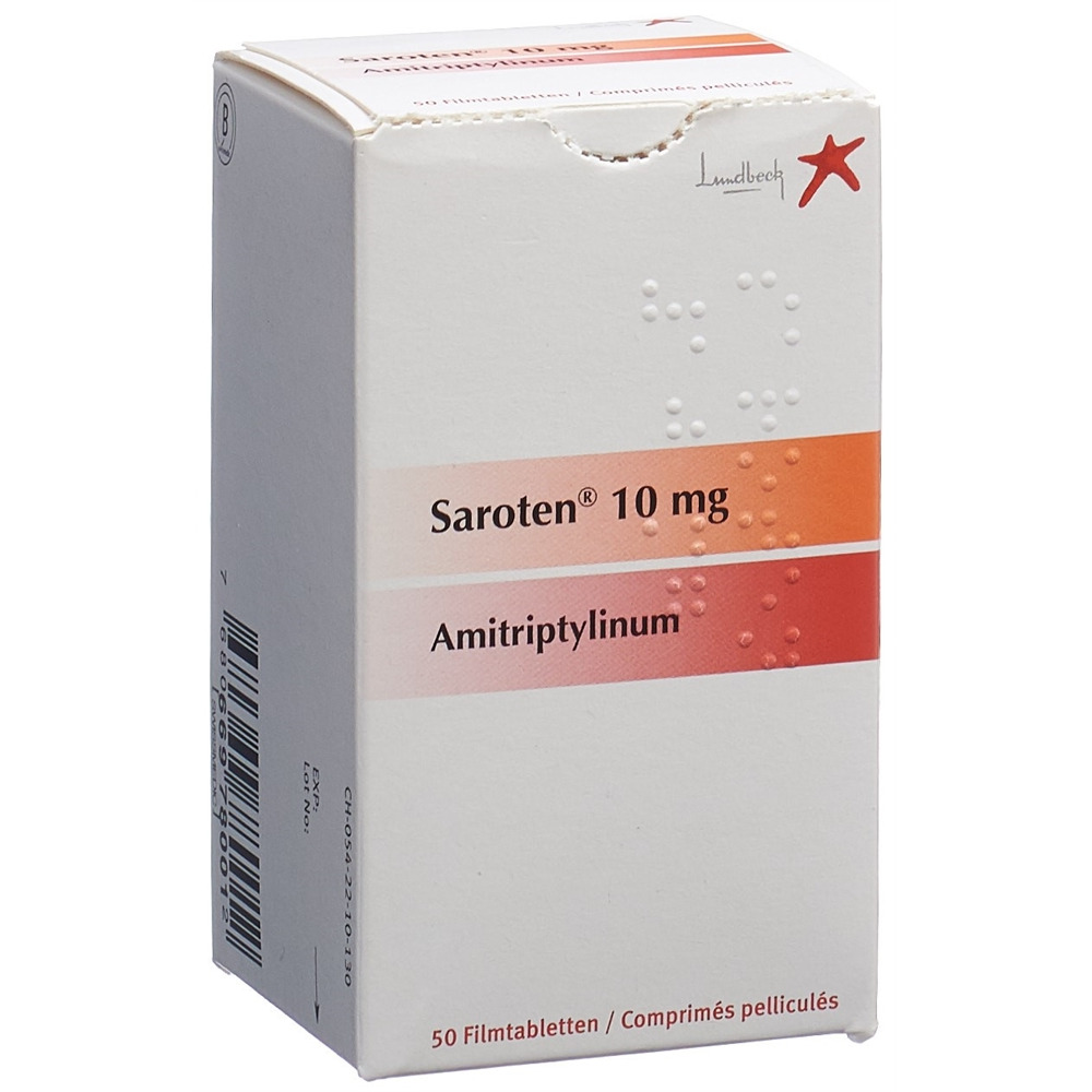 SAROTEN cpr pellic 10 mg flacon 50 pce