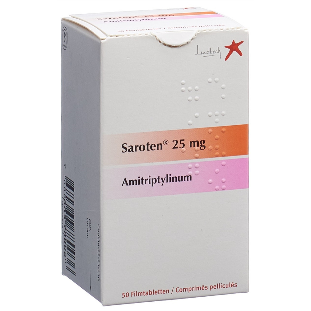Saroten 25 mg, Filmtabletten