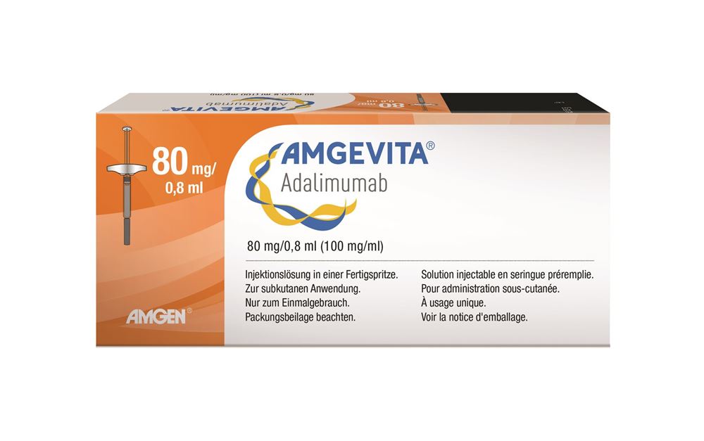 AMGEVITA sol inj 80 mg/0.8ml ser pré