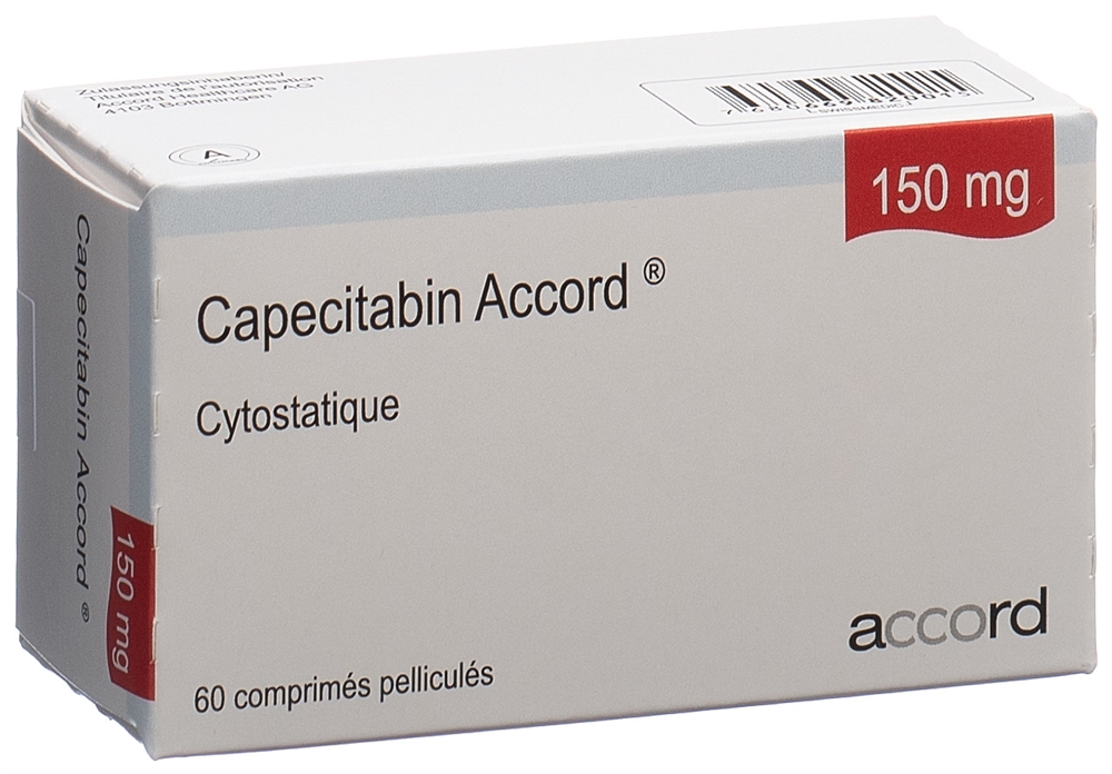 CAPECITABIN Accord cpr pellic 150 mg 60 pce