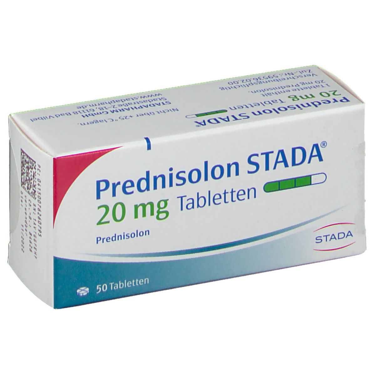 Prednison Stada 20 mg, Tabletten
