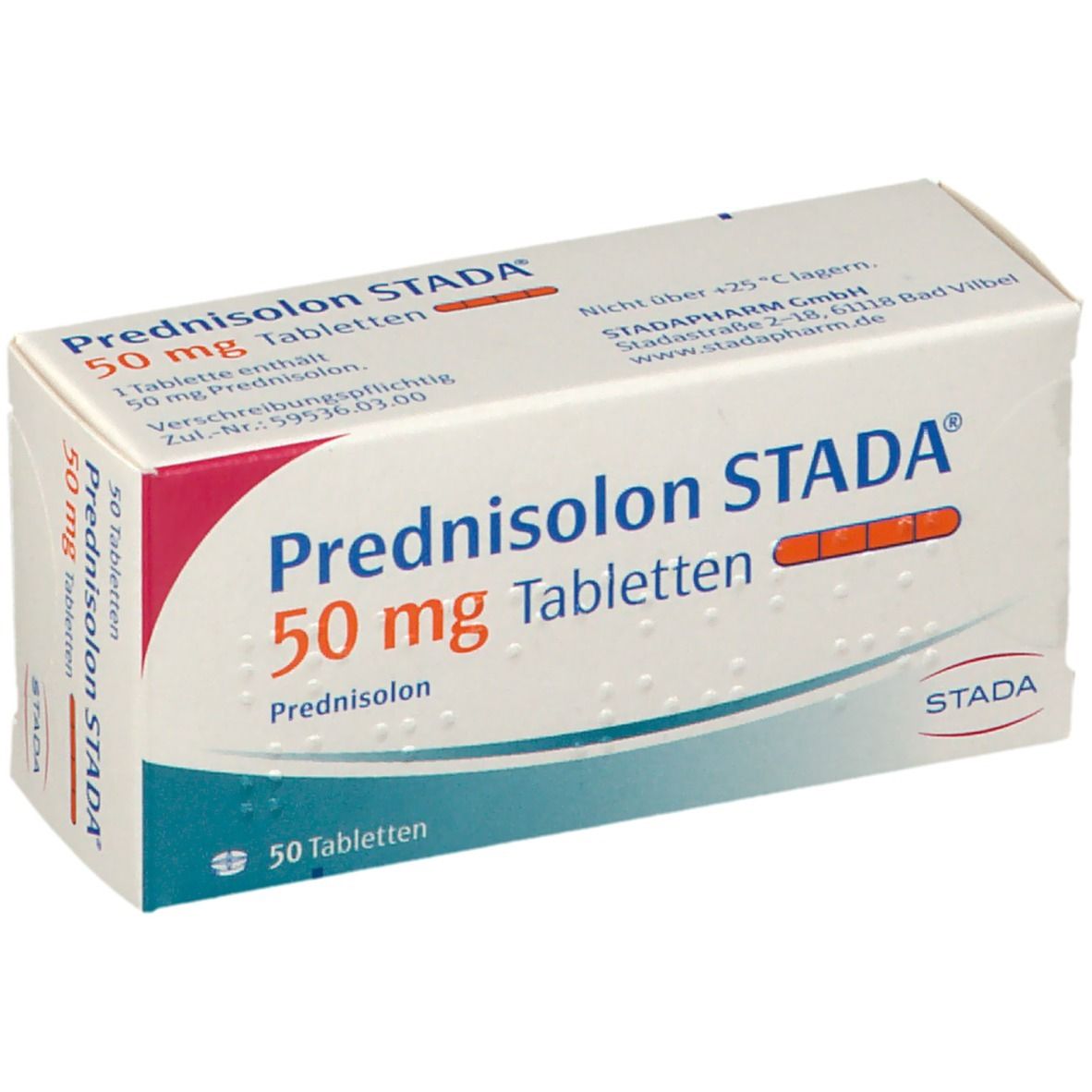 Prednison Stada 50 mg, Tabletten