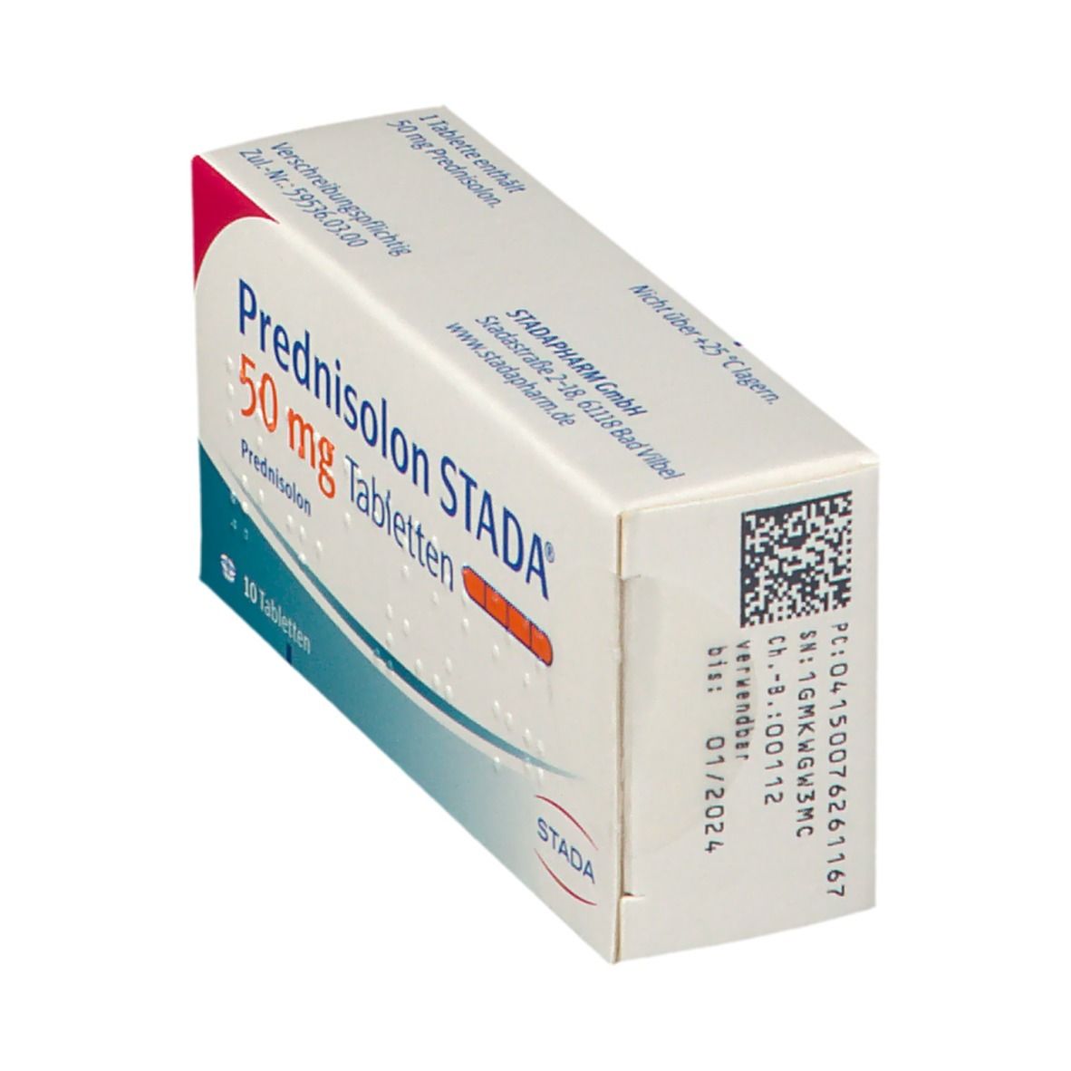 Prednison Stada 50 mg, Tabletten