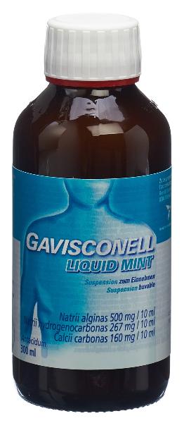 Gavisconell Liquid Mint, Suspension zum Einnehmen in Flaschen