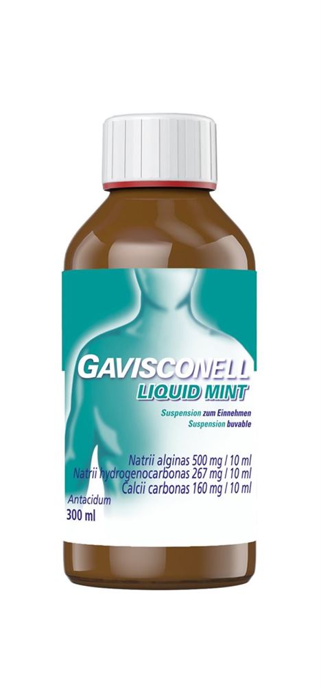 Gavisconell Liquid Mint, Suspension zum Einnehmen in Flaschen