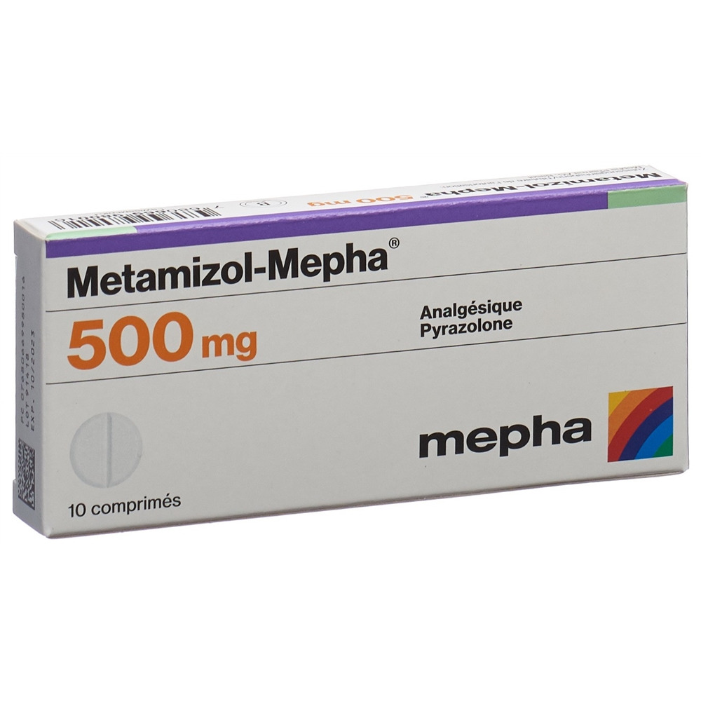 Metamizol-Mepha 500 mg, Tablette