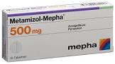 METAMIZOL Mepha cpr 500 mg 10 pce