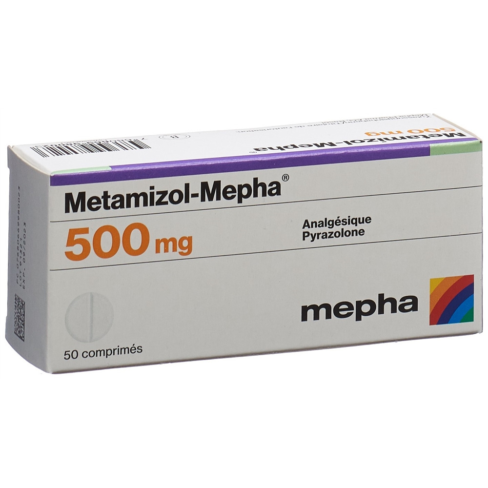 Metamizol-Mepha 500 mg, Tablette