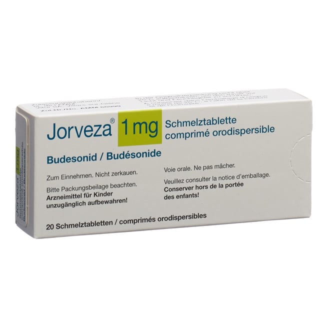 Jorveza 1 mg, Schmelztabletten