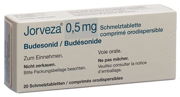 Jorveza 0.5 mg, Schmelztabletten
