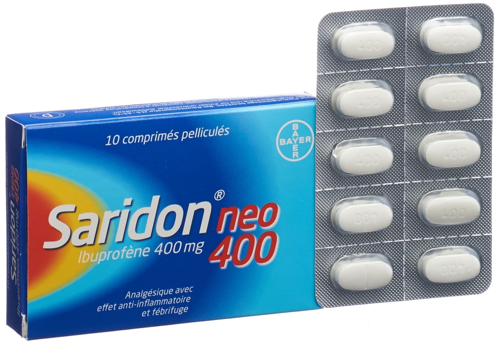 Saridon neo 400, Filmtabletten