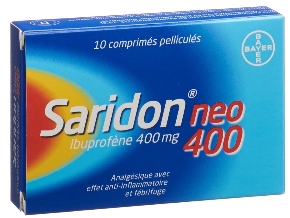 Saridon neo 400, Filmtabletten