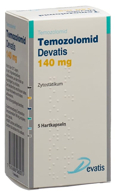 TEMOZOLOMID Accord caps 5 mg sach 5 pce
