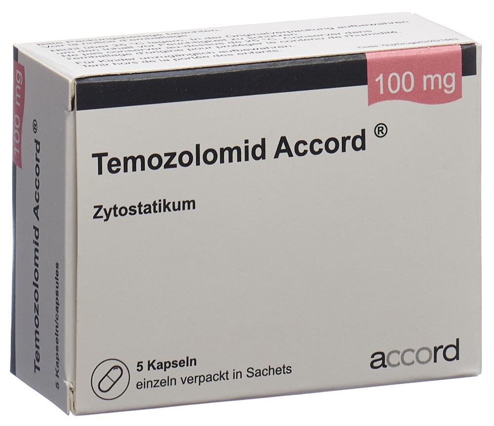 Temozolomid Accord 100 mg, Kapseln