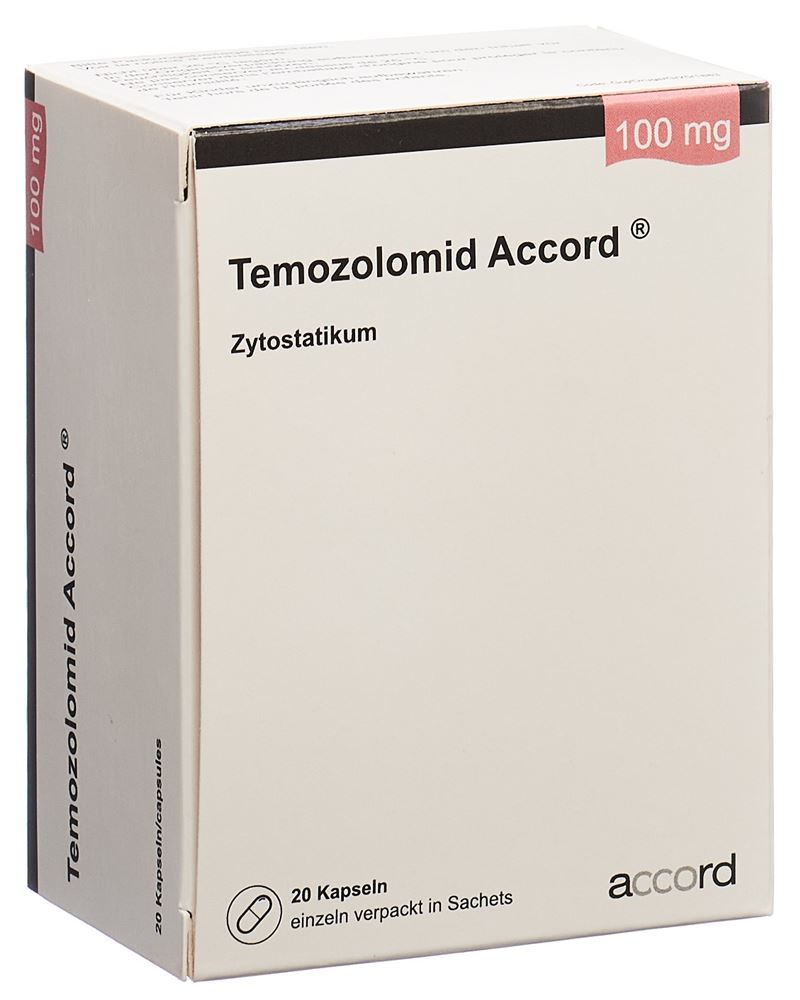 Temozolomid Accord 100 mg, Kapseln