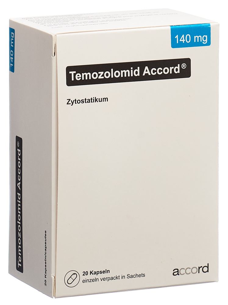 Temozolomid Accord 140 mg, Kapseln