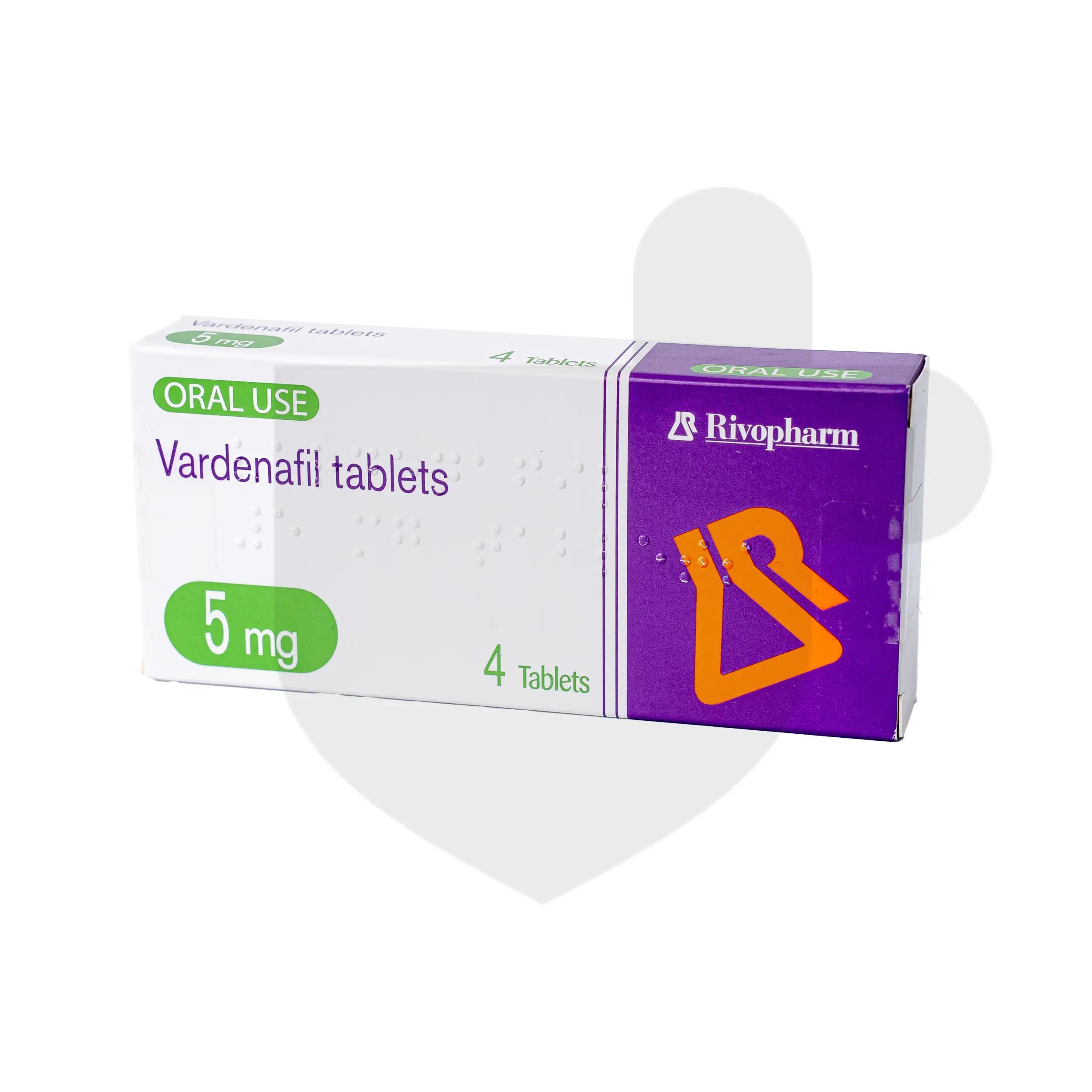 Vardenafil Rivopharm 5 mg, compresse