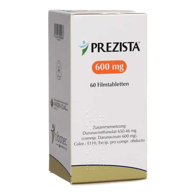 DARUNAVIR Viatris cpr pell 600 mg 60 pce