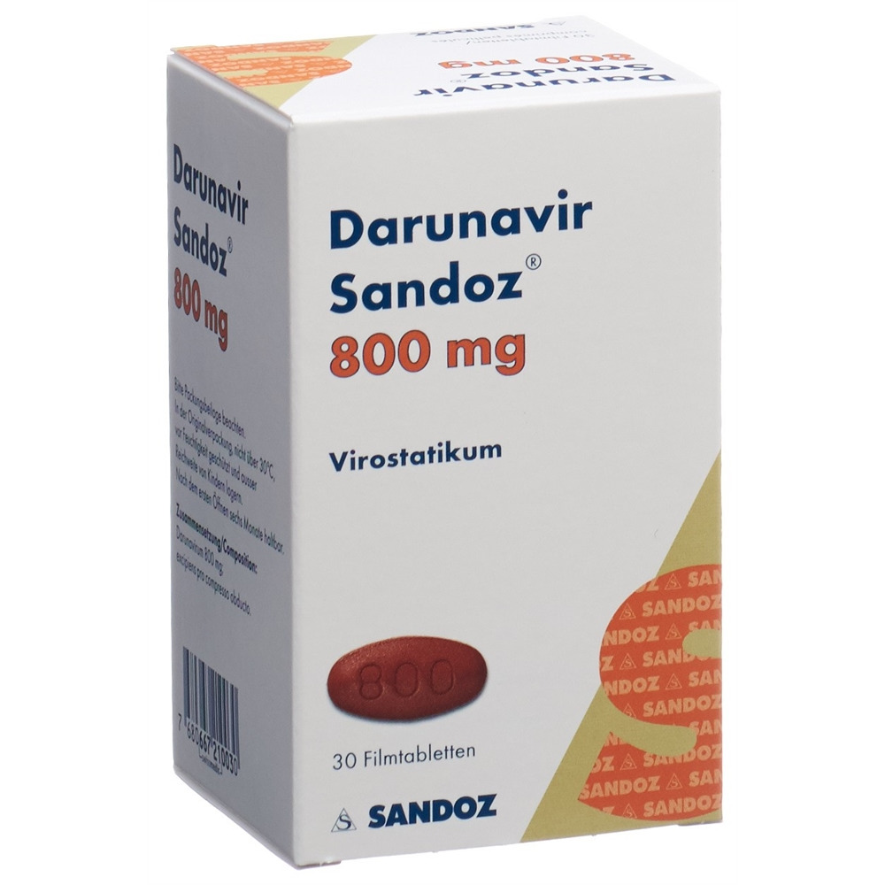 DARUNAVIR Viatris cpr pell 800 mg 30 pce