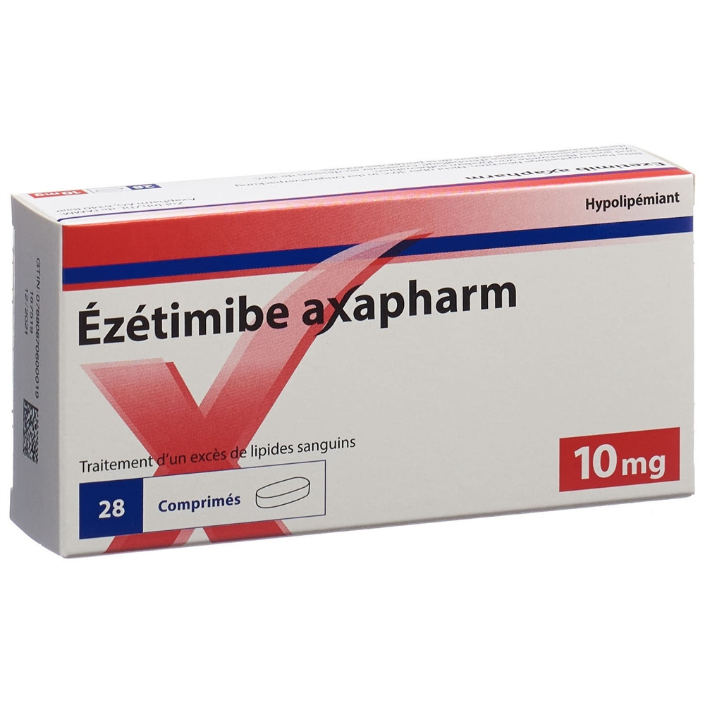 EZETIMIBE axapharm cpr 10 mg 98 pce