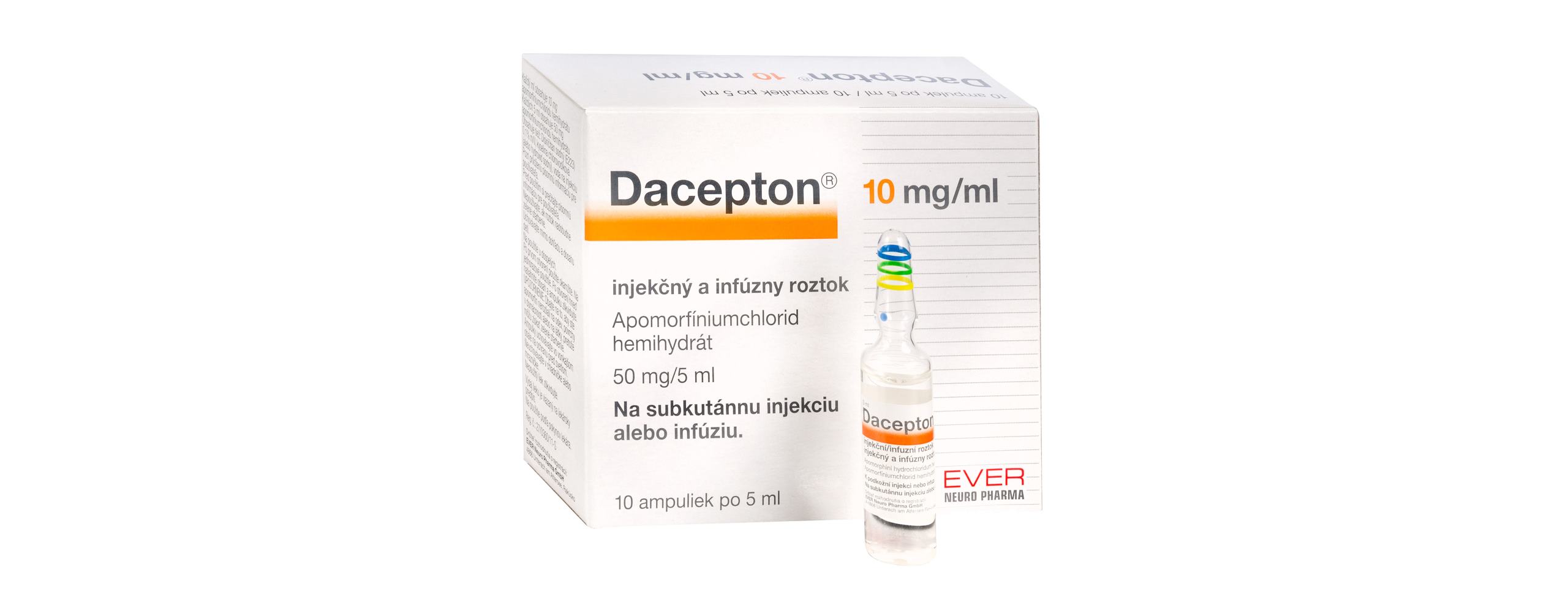 Dacepton 10 mg/ml, Injektionslösung in einer Patrone