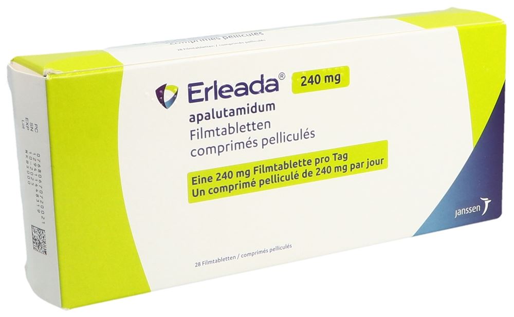 Erleada 240 mg, Filmtabletten
