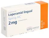 LOPERAMIDE LINGUAL Spirig HC 2 mg 20 pce