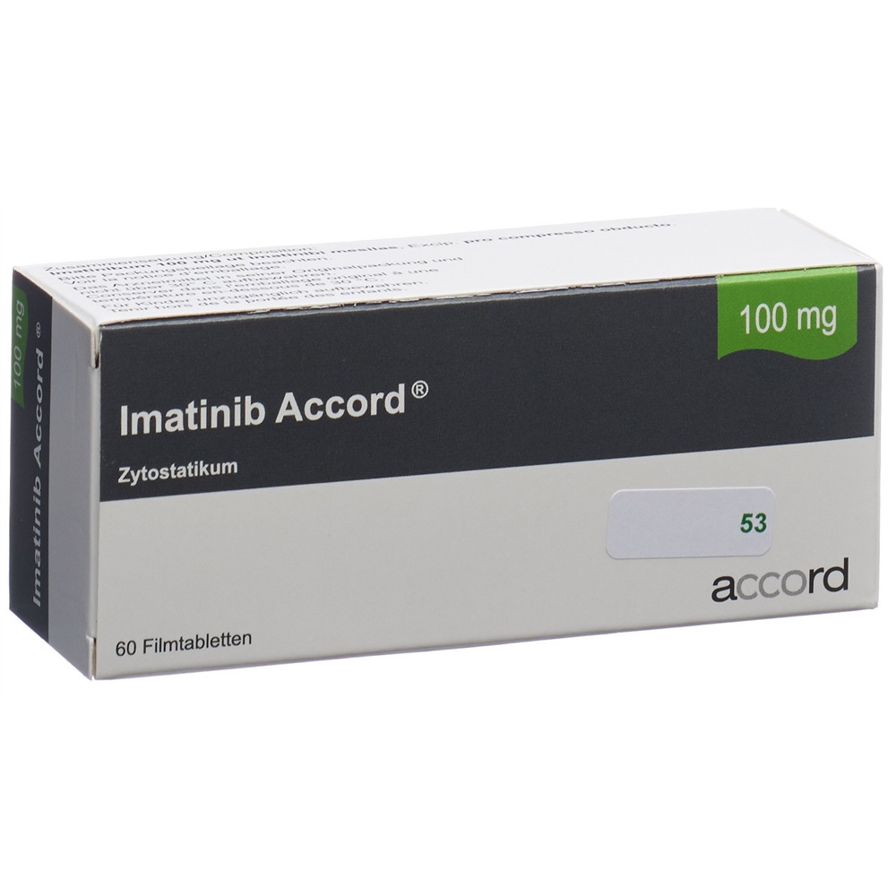 Imatinib Accord 100 mg, Filmtabletten