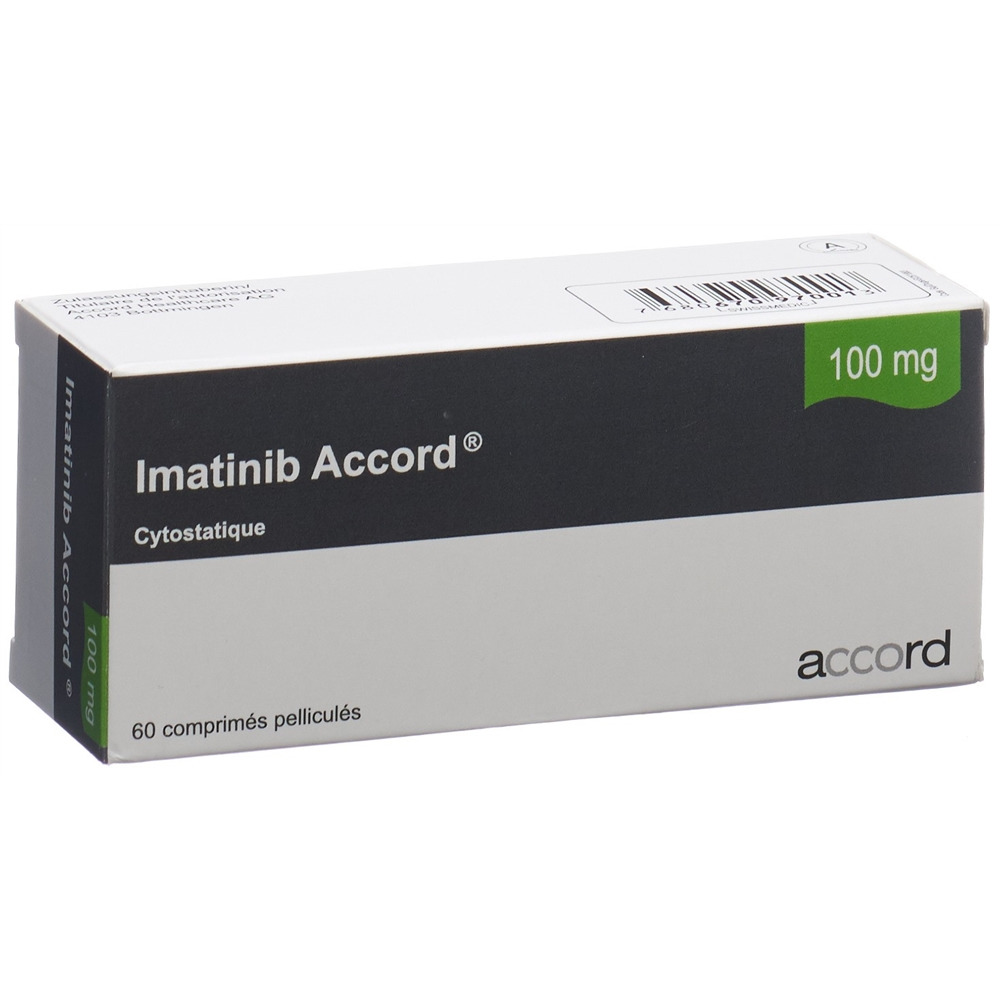 Imatinib Accord 100 mg, Filmtabletten