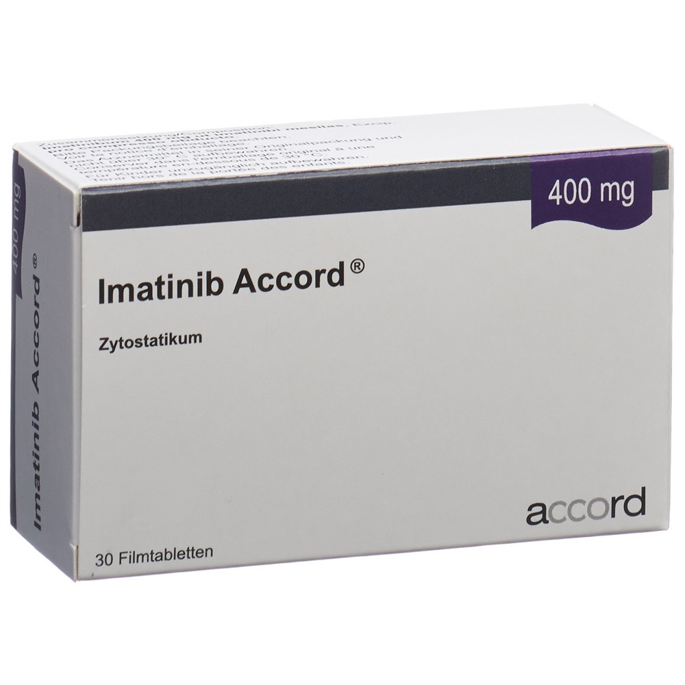 Imatinib Accord 400 mg, Filmtabletten