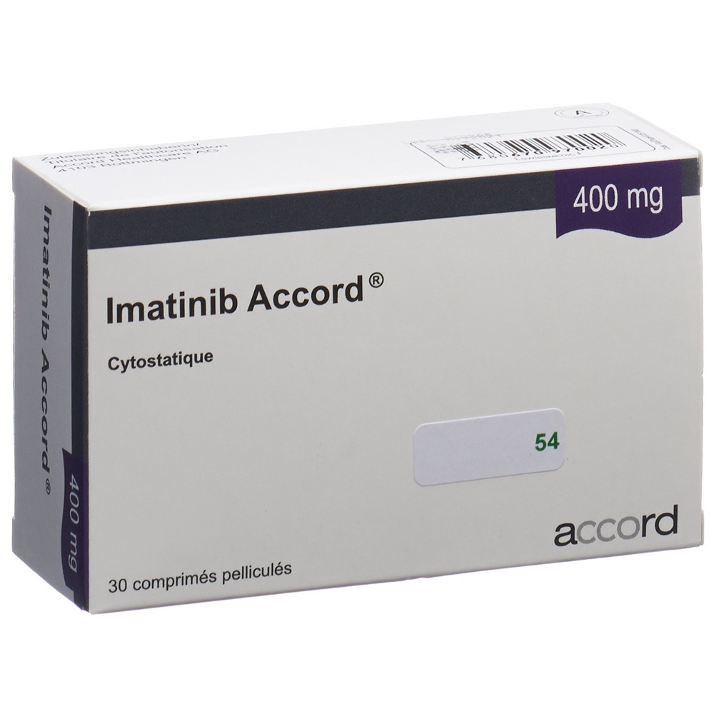 Imatinib Accord 400 mg, Filmtabletten