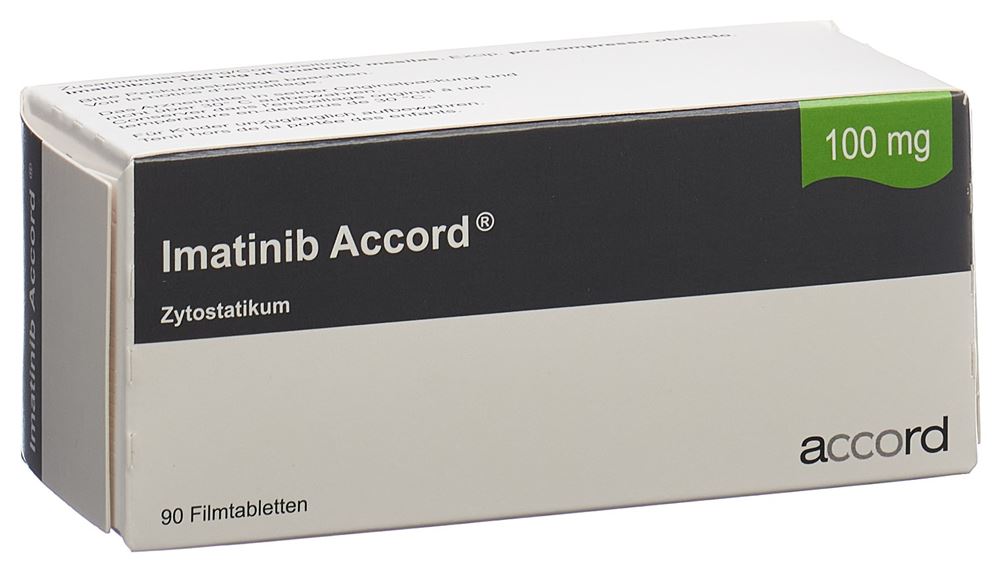 Imatinib Accord 100 mg, Filmtabletten