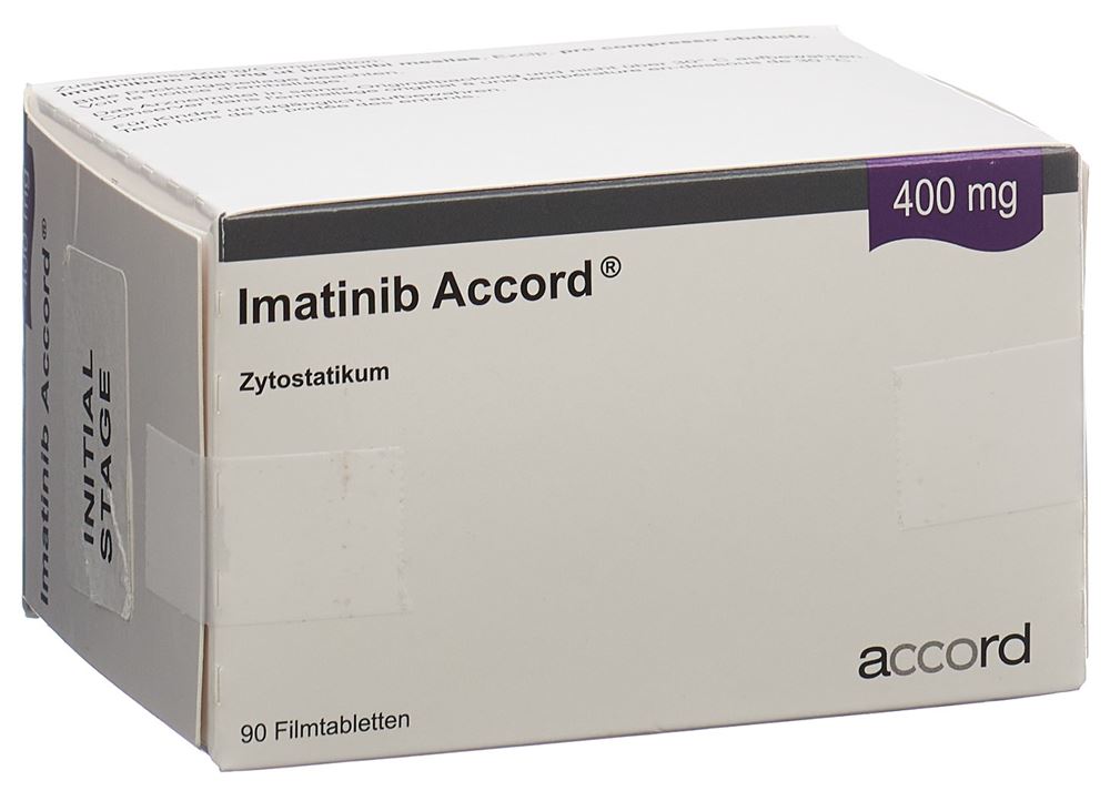 IMATINIB Accord cpr pellic 400 mg 90 pce