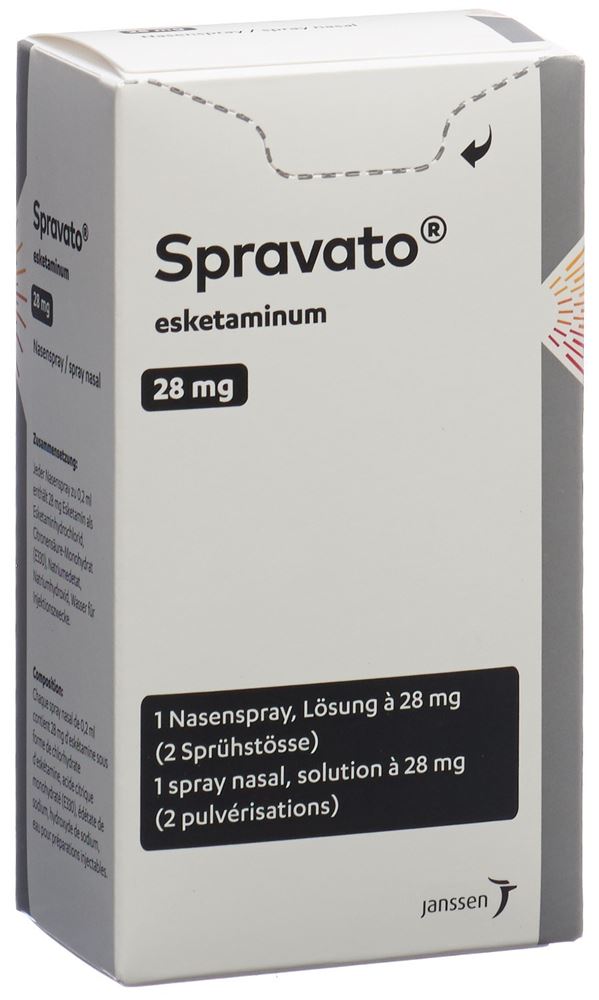 SPRAVATO spray nasal 28 mg fl