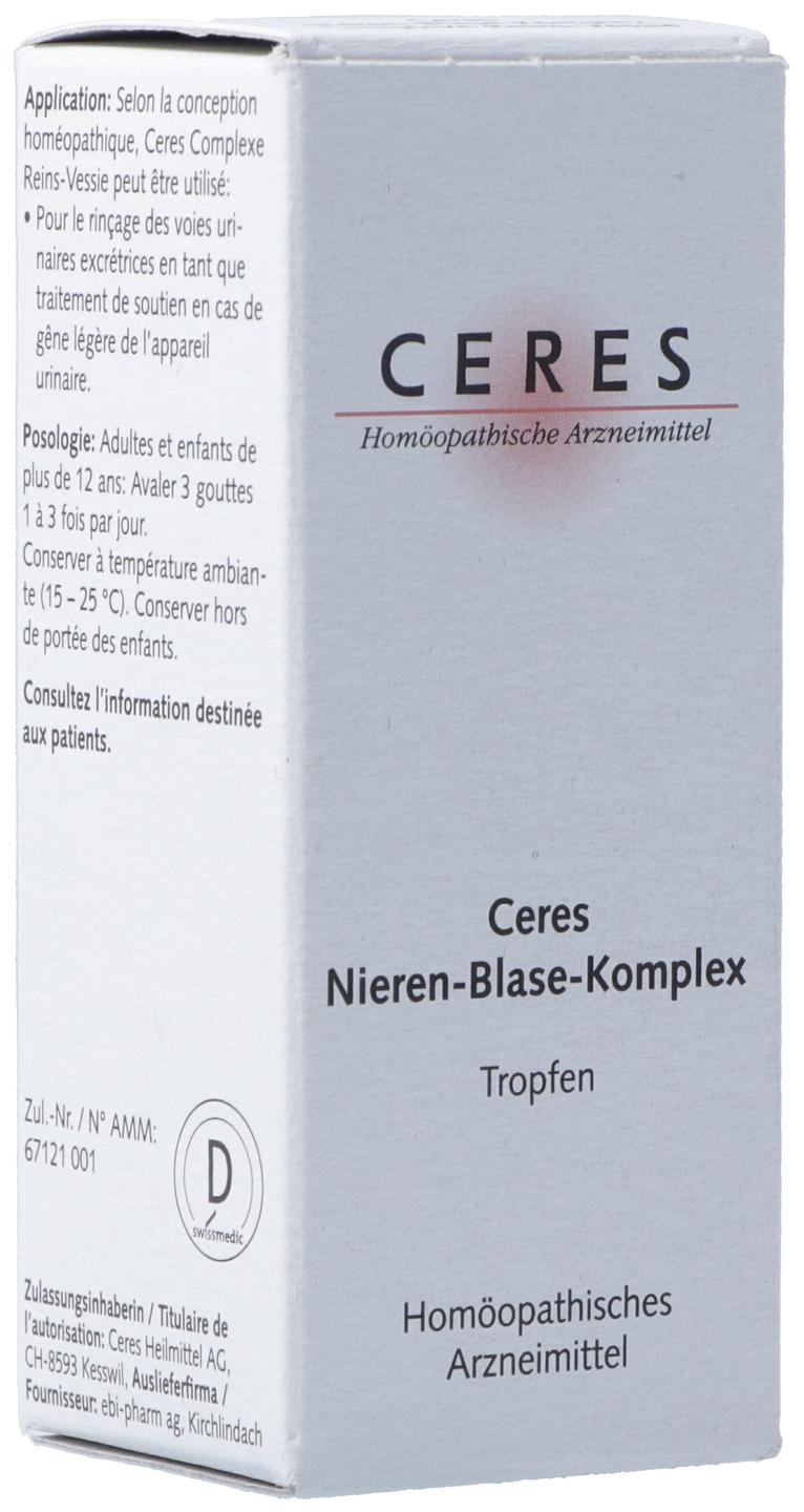 Ceres Nieren-Blase-Komplex, Tropfen zum Einnehmen