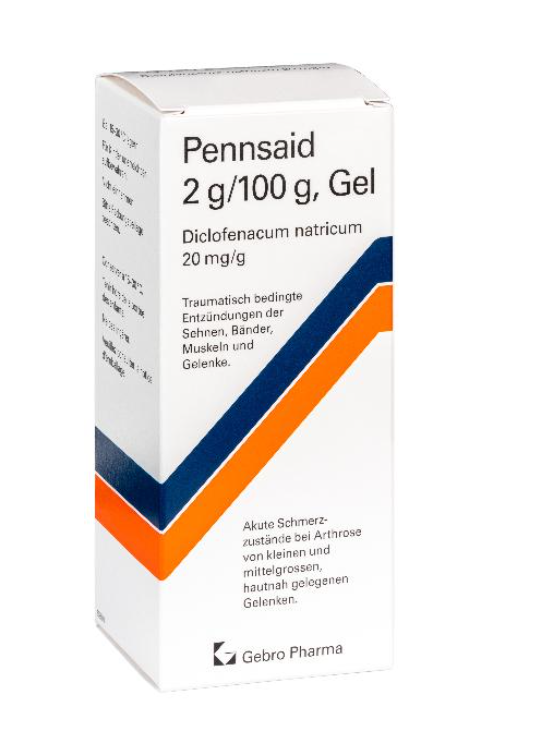 PENNSAID gel 2 g/100g spr dos 56 g