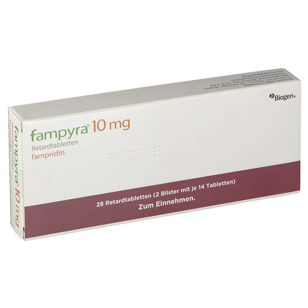 Fampyra 10 mg, Retardtabletten