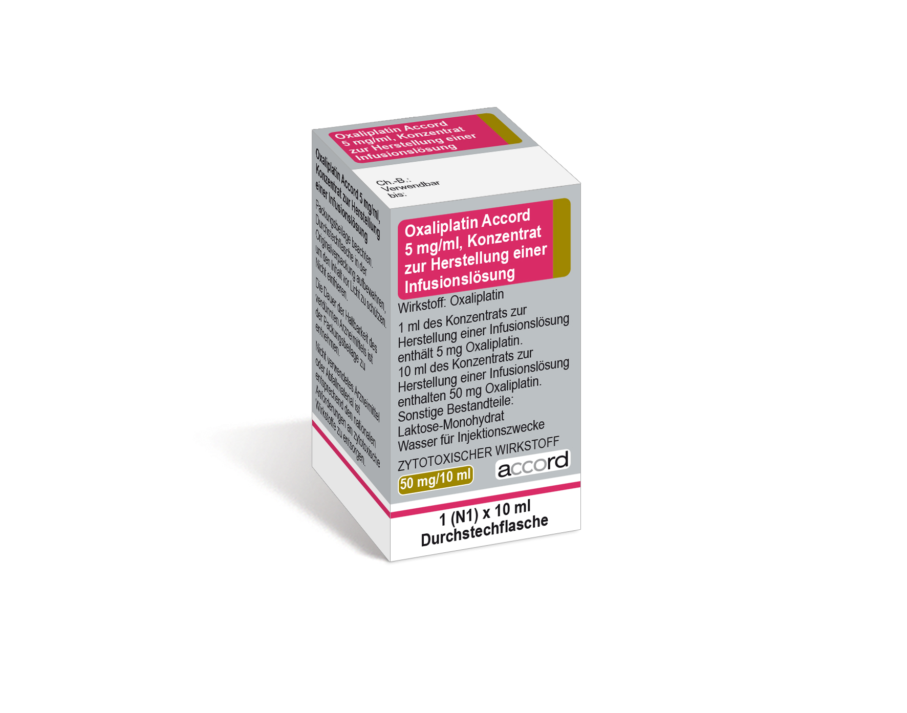 OXALIPLATIN Accord conc perf 50 mg/10ml (nouv)