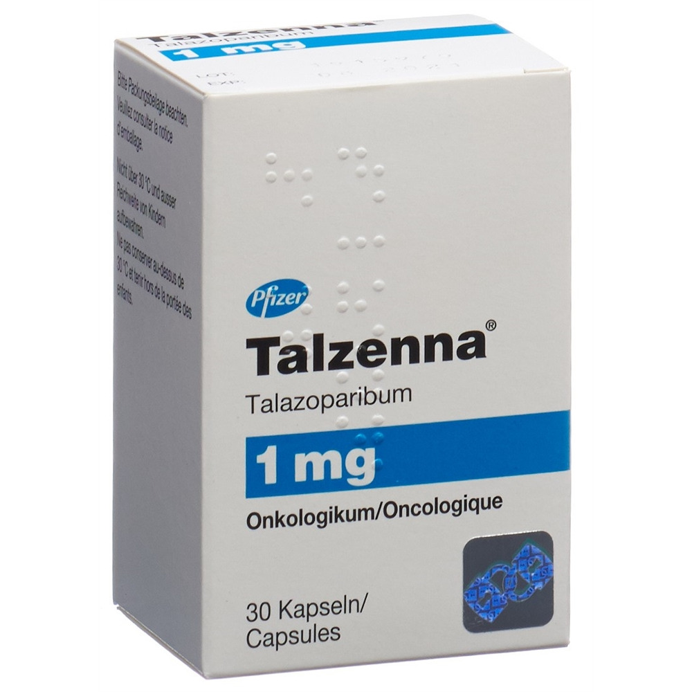 TALZENNA caps 1 mg bte 30 pce