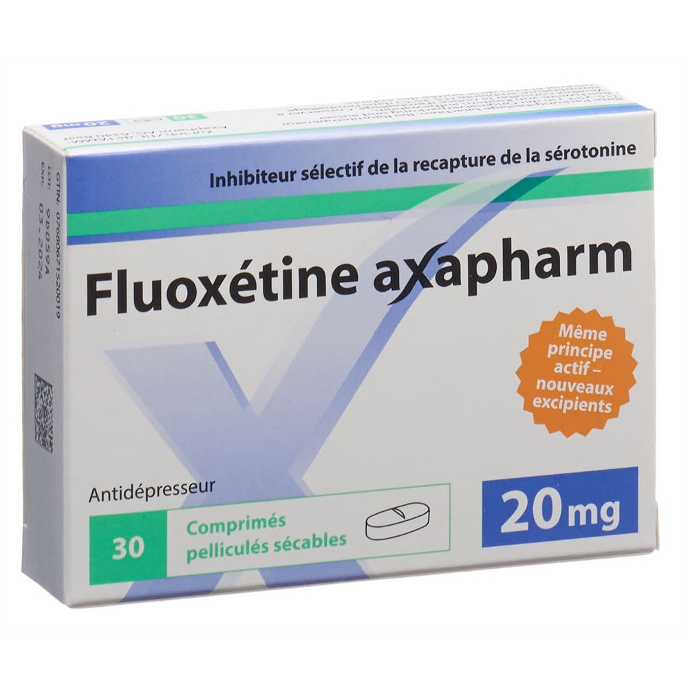Fluoxetin Axapharm 20 mg, Filmtabletten