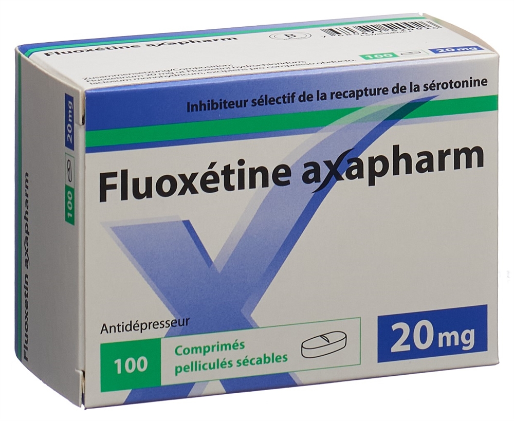 FLUOXETINE axapharm cpr pell 20 mg 30 pce