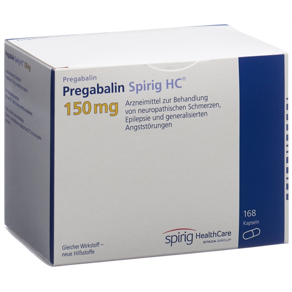 Pregabalin Spirig HC 150 mg, Kapseln